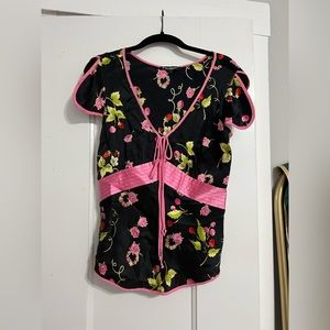 Betsey Johnson Silk Top